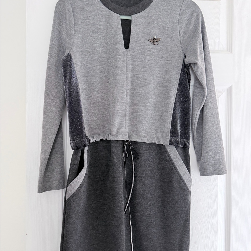 Kiwi Gray Mini Dress